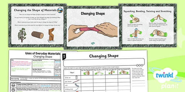 quick facts changing the shape of materials video