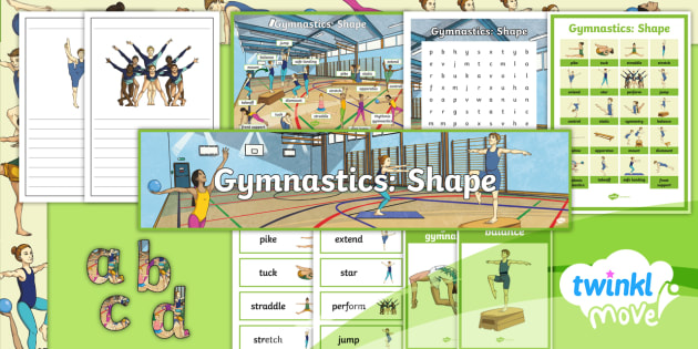 Twinkl Move Year 3 Gymnastics Shape Additional Resources