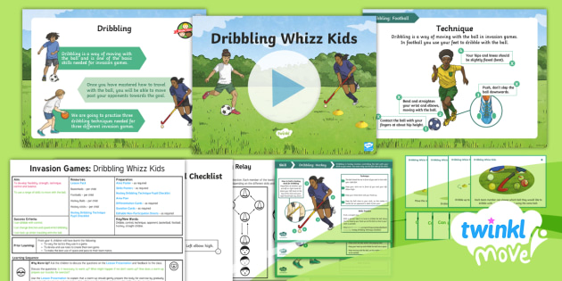 Dribbling Lesson Plan - Year 5 - Twinkl Move PE Planning