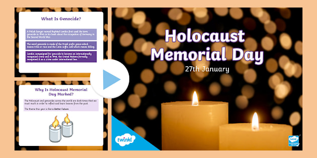 Holocaust Memorial Day PowerPoint KS2