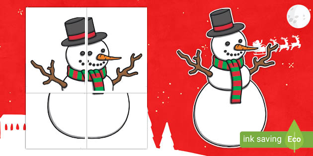 Snowman Craft Kit Build, Play, and Display Your Own Snowman All