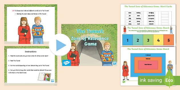 FREE! - Zone of Relevance Game Differentiated Lesson Teaching Pack to ...