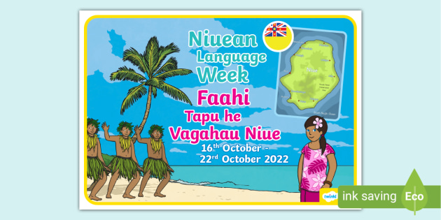 Niue Language Week Poster (teacher made)