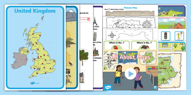 EYFS All About Maps Activity Pack