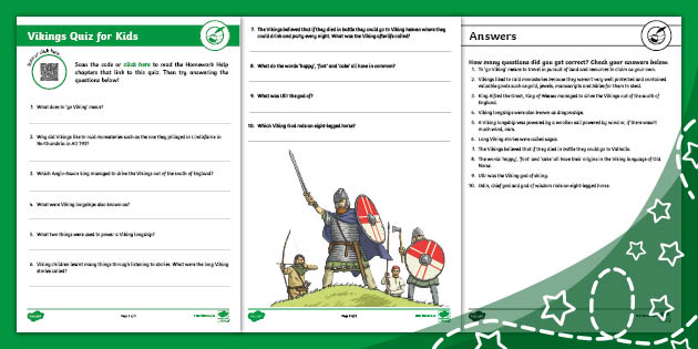 Primary homework help vikings ks2