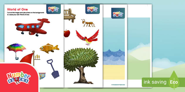 Numberblocks: World of One Scene 