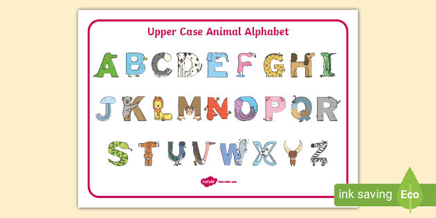 animal alphabet mat