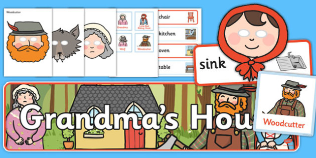 Little Red Riding Hood Grandma S House Role Play Pack