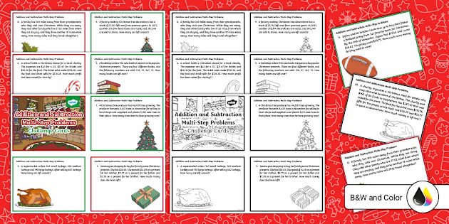 Christmas Subtraction Activities | twinkl.com