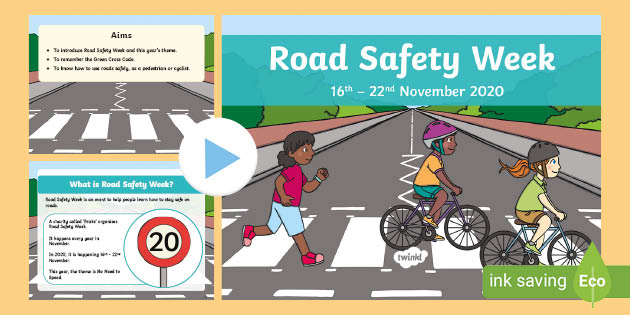 Ks1 Road Safety Week Information Powerpoint (teacher Made)