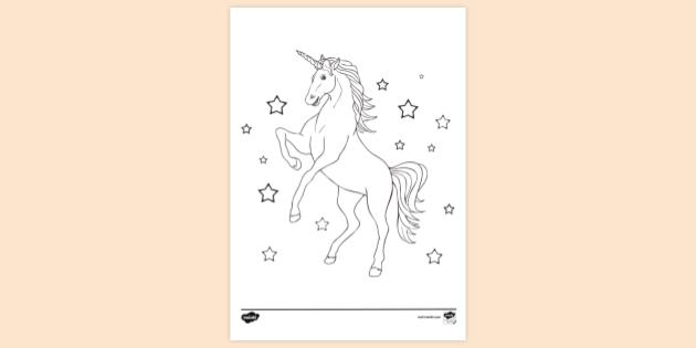 FREE! - Cute Unicorn Colouring Page | Colouring Sheets