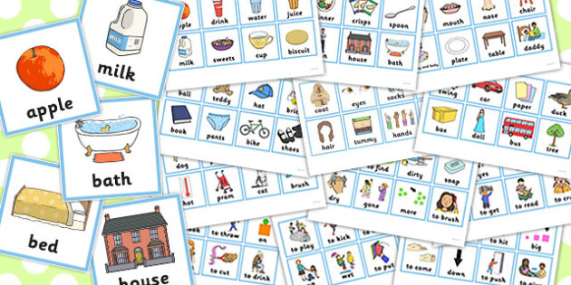First Word Cards Older Children (teacher made)