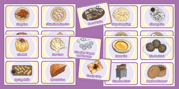 Dim Sum Flashcards