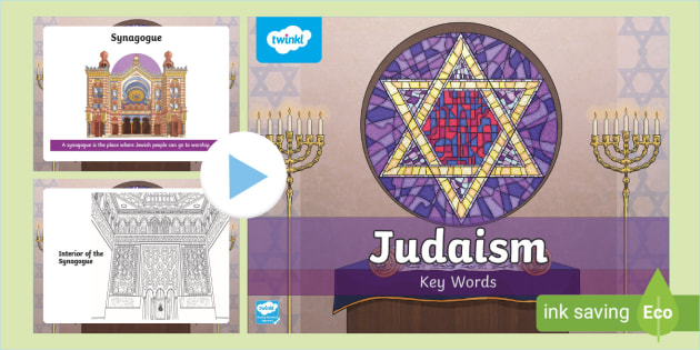 Judaism Keywords PowerPoint (Teacher-Made)