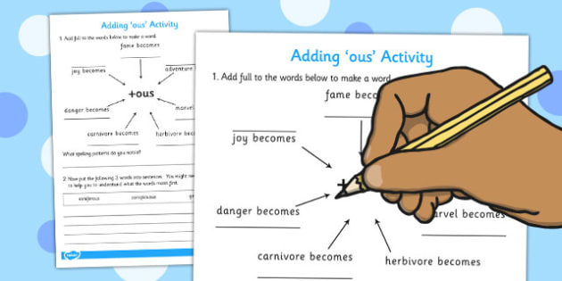 adding-ous-spelling-activity-teacher-made