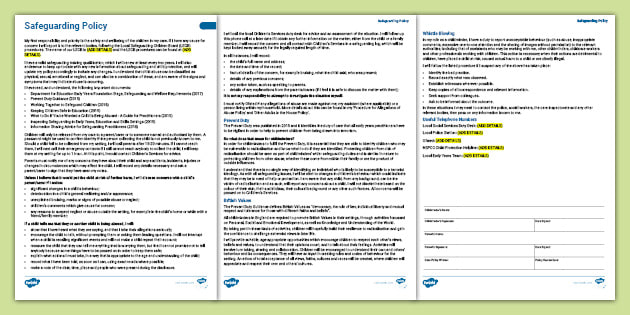 childminder-safeguarding-policy-child-protection-policy