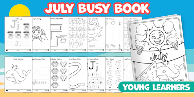 July Busy Book
