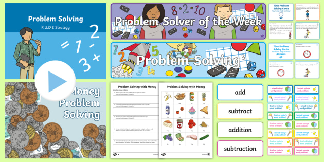 3rd/4th Class Problem Solving Resource Pack (teacher made)