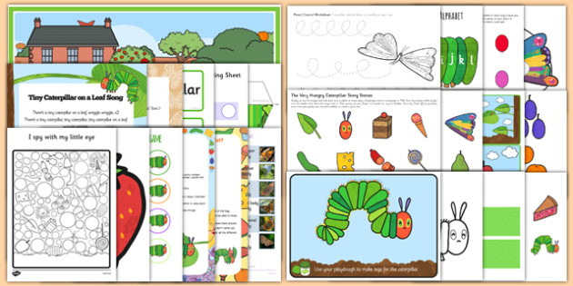 Childminder Resource Pack to Support Teaching on The Very Hungry ...