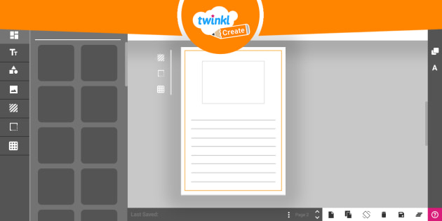 Four Square Writing Template (teacher made) - Twinkl