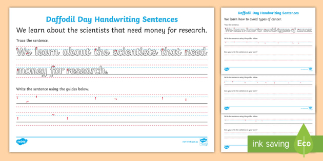 worksheets qld year handwriting 1 Practise Activity Year Day * 2 * Handwriting NEW Daffodil