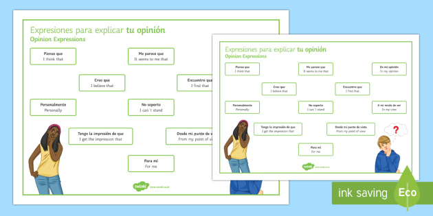 opinion-phrases-word-mat-spanish-teacher-made