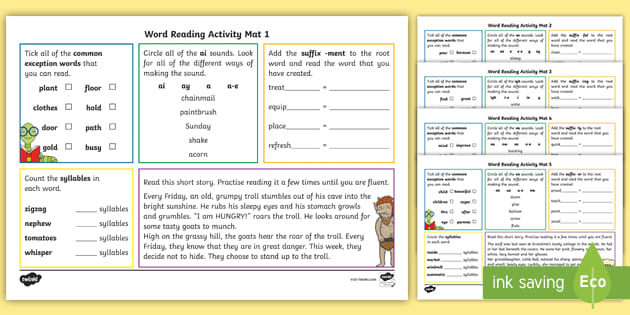 year 2 literacy homework