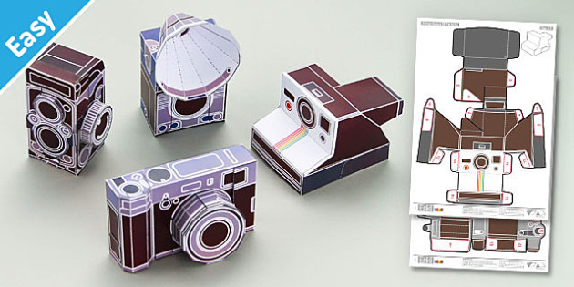  Free Printable Paper Camera Template PRINTABLE TEMPLATES