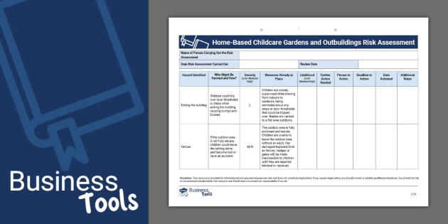 Health and Safety Risk Assessments | twinkl.com.au