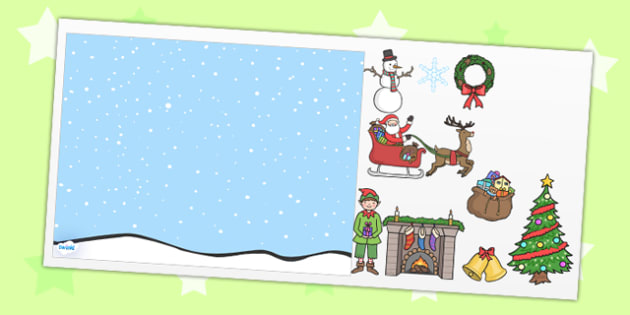 Christmas Powerpoint Background Template 聖誕節powerpoint背景範本