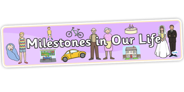 Free 👉 Milestones In Our Life Display Banner