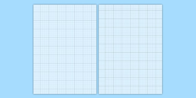 Grid Paper Themed A4 Sheet (Teacher-Made) - Twinkl