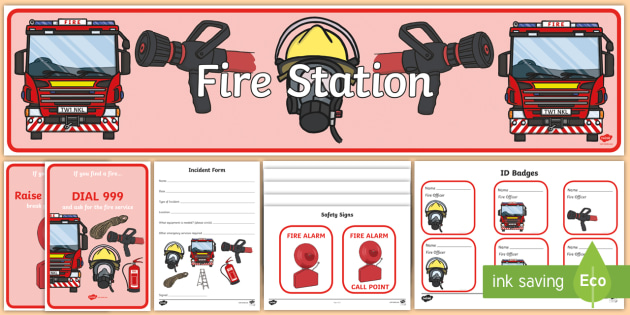 Fire Station Role Play (teacher made)