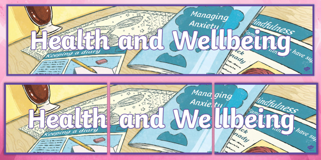 Health And Wellbeing Display Banner Teacher Made