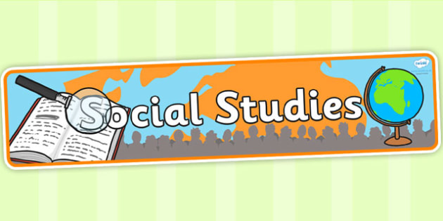 👉 Social Studies Display Banner (teacher made)