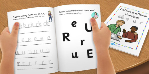 Letters And Sounds Workbook Ck E U R Letters And Sounds