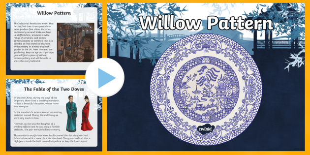Willow Pattern Plate Story PowerPoint (teacher made)
