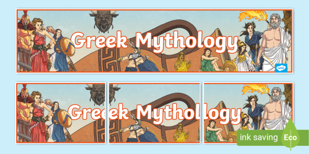 Greek Mythology Display Banner | Ancient Greece