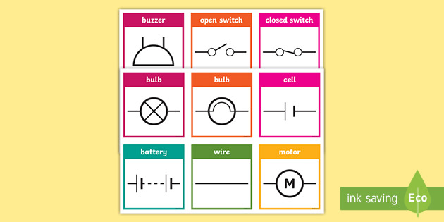 simple circuit symbols