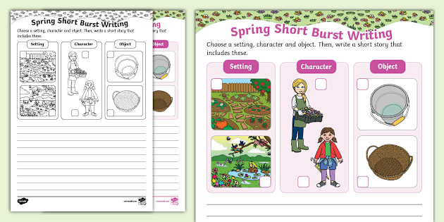 Spring Writing Templates | twinkl.com.au