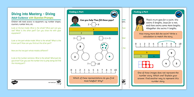 👉 White Rose Maths Supporting Year 1 Finding a Part