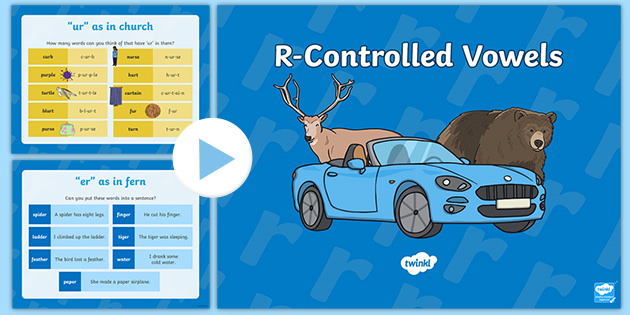 R Controlled Vowels Powerpoint Teacher Made