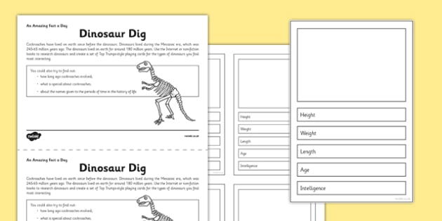 dinosaur dig worksheet worksheet