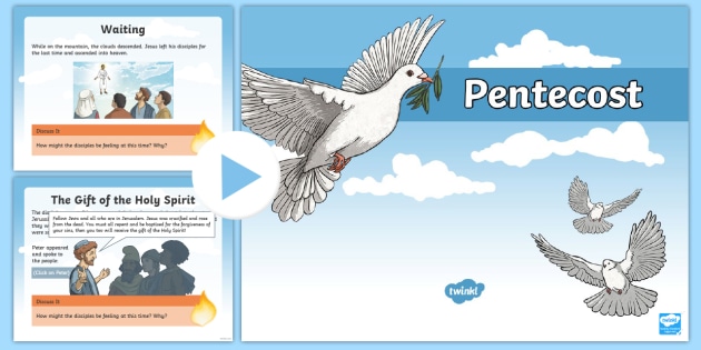 Pentecost for Kids PowerPoint | Twinkl Teaching Resources