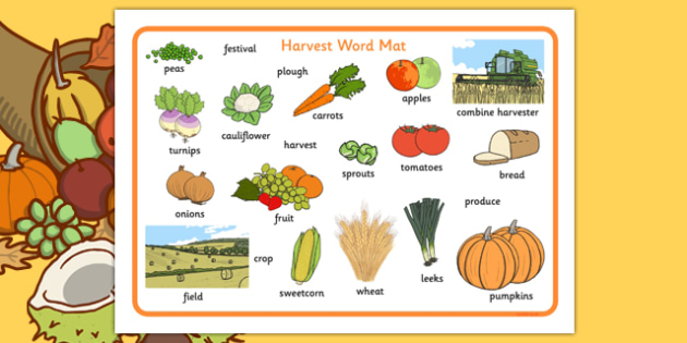 5 letter harvest words