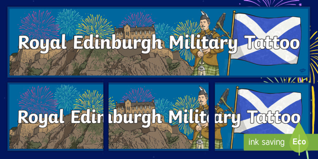 Free The Royal Edinburgh Military Tattoo Display Banner Show