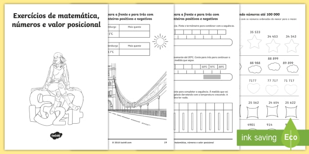 FREE! - Quebra-cabeças de Sequência Numérica para o 2º ano – Twinkl