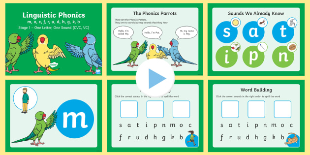 Linguistic Phonics Stage 1 Powerpoint Primary Resources Ks1