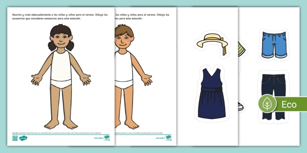 Aprender Ropa De Verano Aprender Inglés Prendas De Vestir En