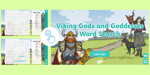 viking gods homework